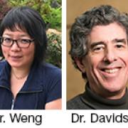 Portraits of Dr. Weng and Dr. Davidson